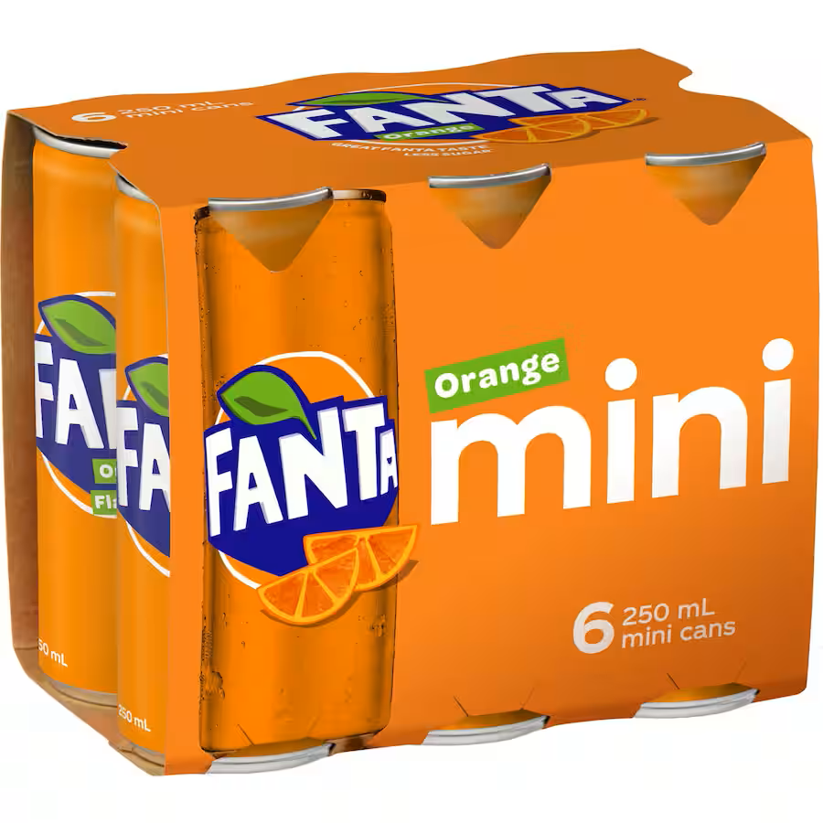 Mini 6 Pack Fanta 250ml