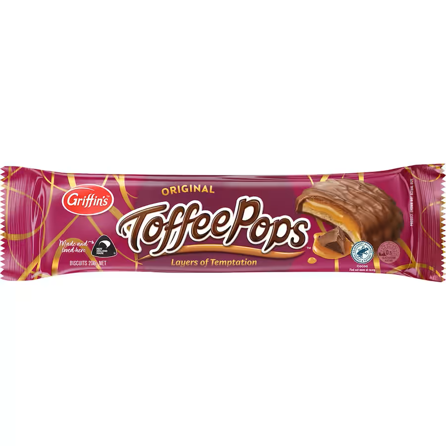 Griffins Toffee Pops Original 200gms