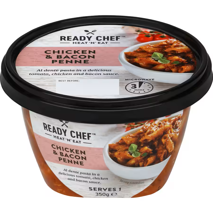 Ready Chef Chicken Bacon Penne 350gm