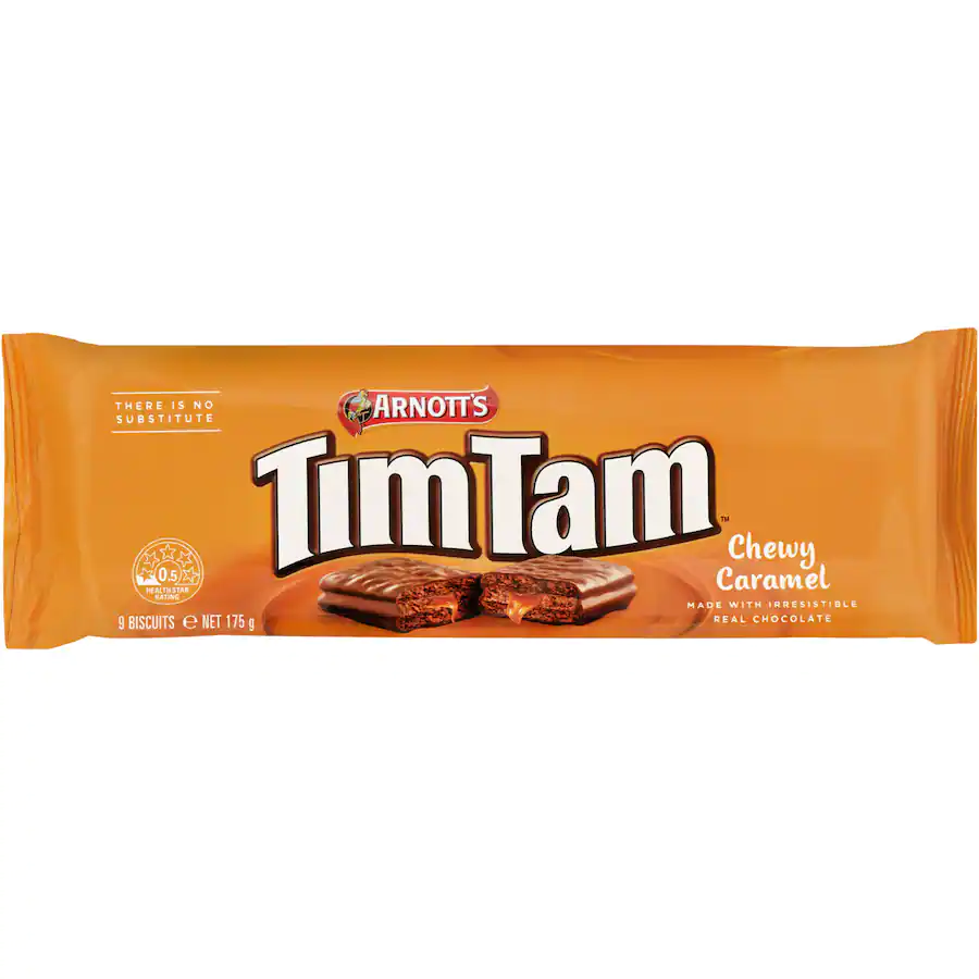Tim Tams Chewy Caramel 175gms