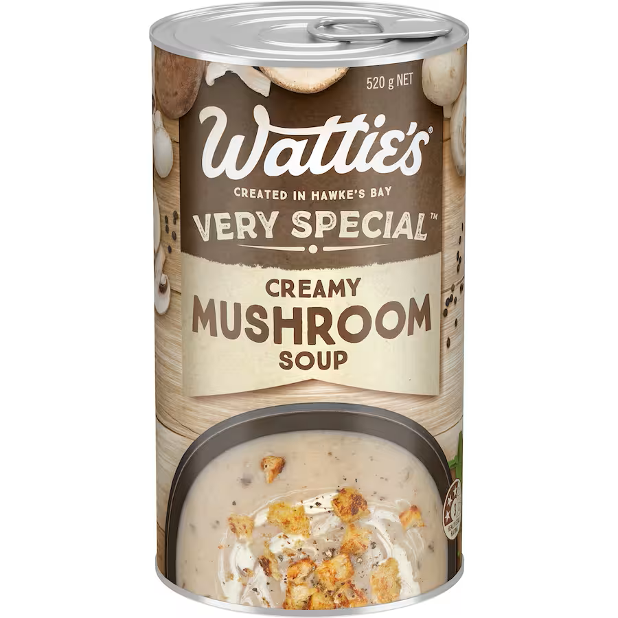 Watties Soup Mushroom 535gms