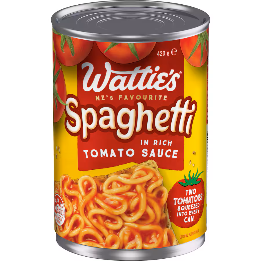 Watties Can Spaghetti