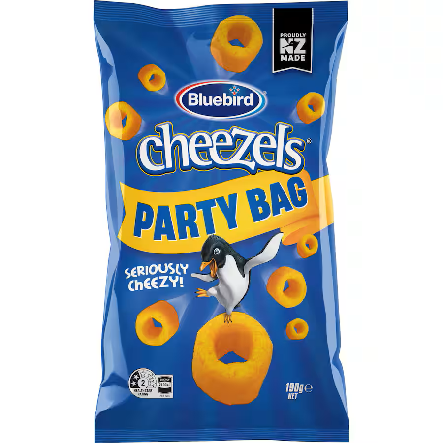 Bluebird Cheezels 190gm