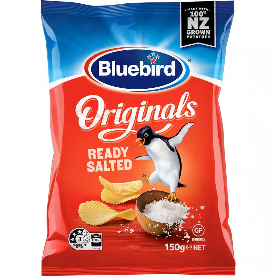 Bluebird Original Ready Salted 150gm