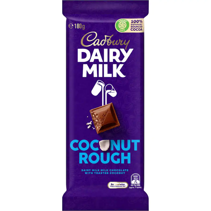 Cadbury Coconut Rough 180gms