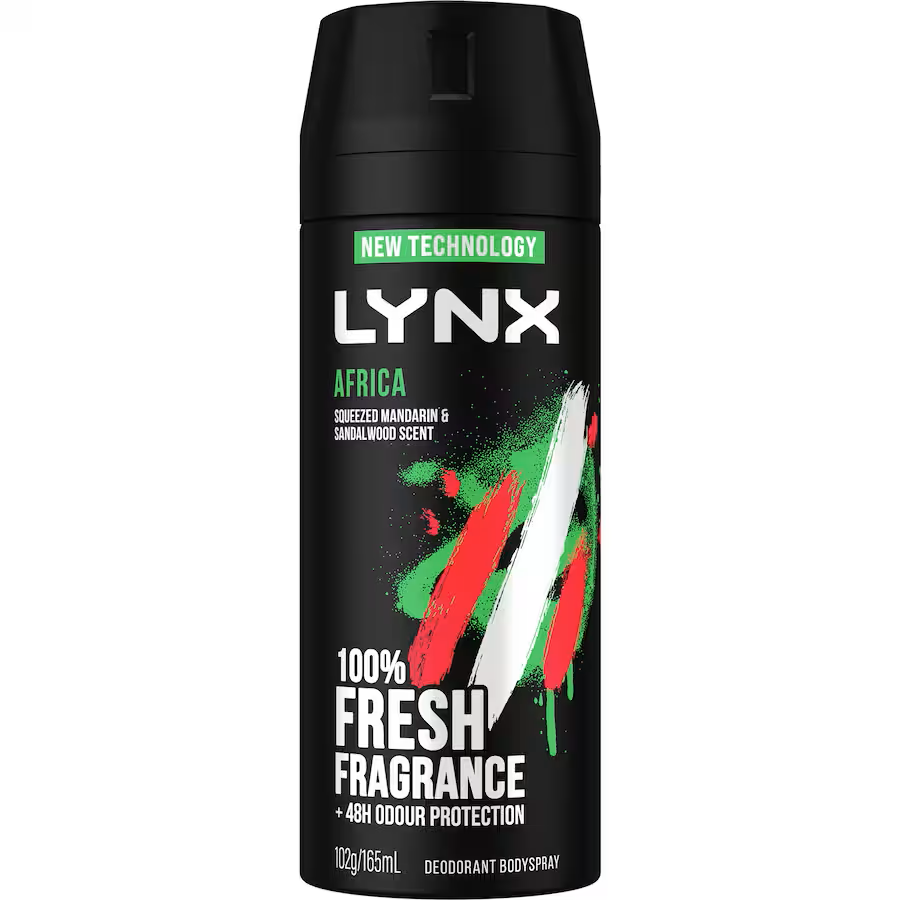 Lynx Men Spray Africa 165ml