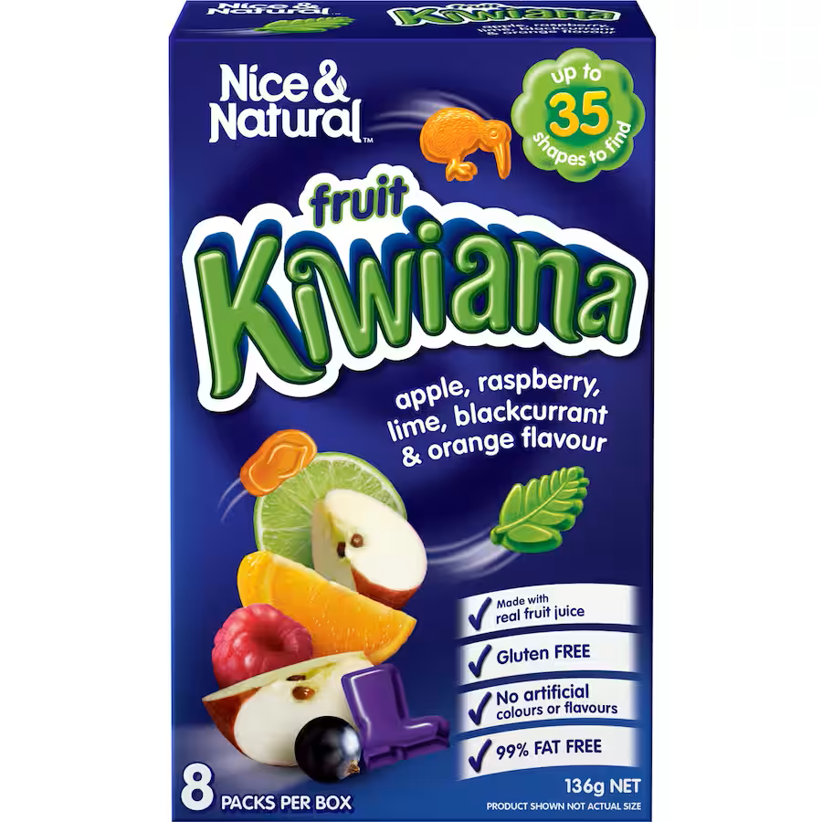 Nice & Natural Kiwiana 136gm