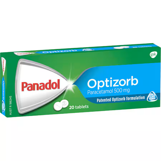 Panadol Optizorb 500mg 20pk