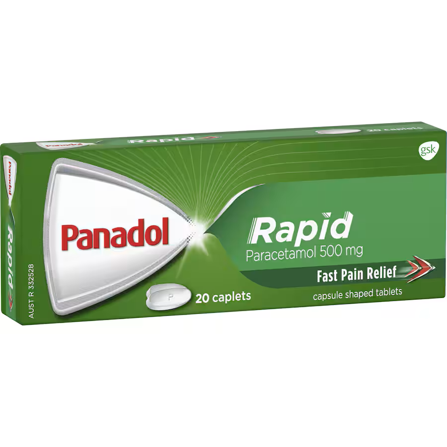 Panadol Rapid 500mg 20pk