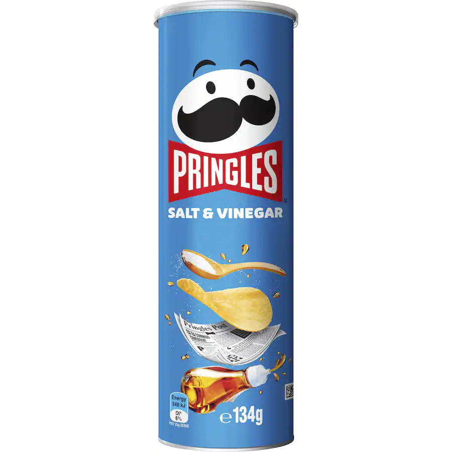 Pringles Salt & Vinegar 134gms