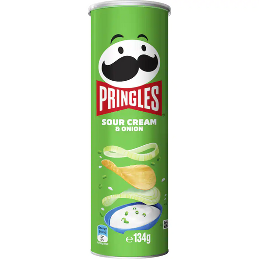 Pringles Sour Cream & Chives 134gms