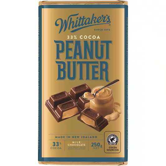 Whittaker's Peanut Butter 250gms